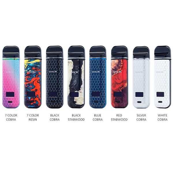 SMOK Novo X Pod System Kit 25w Group Photo