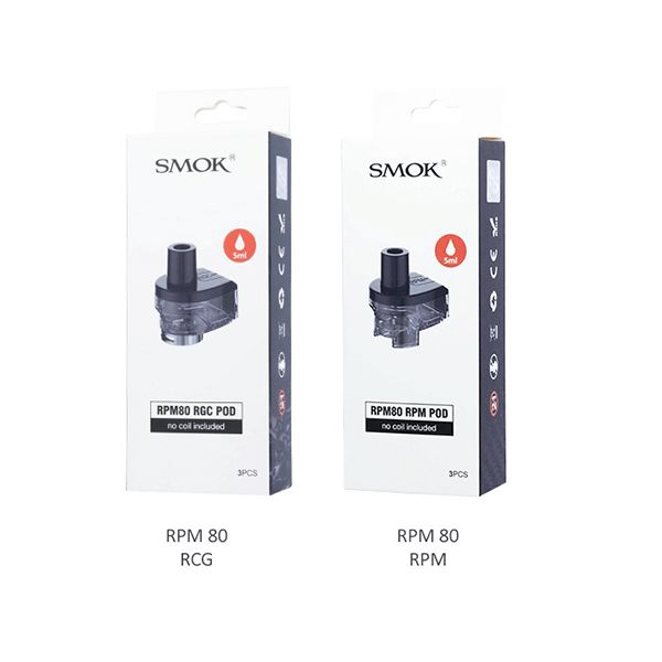 SMOK RPM80 Pods 3-Pack 2mL (EU-Edition) group photo