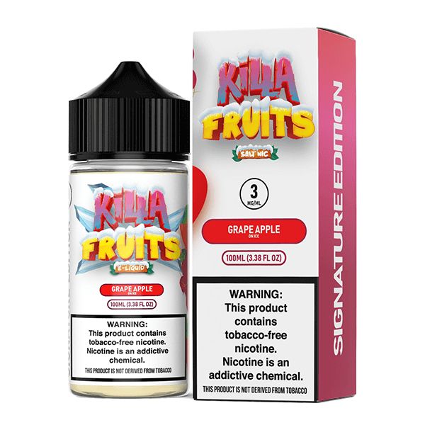 Grape Apple on Ice by Killa Fruits Series 100mL with Packaging