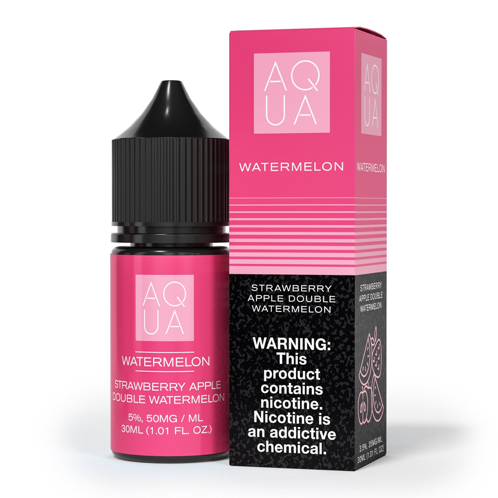 Aqua - Pure Watermelon - 30mL Salts with packaging