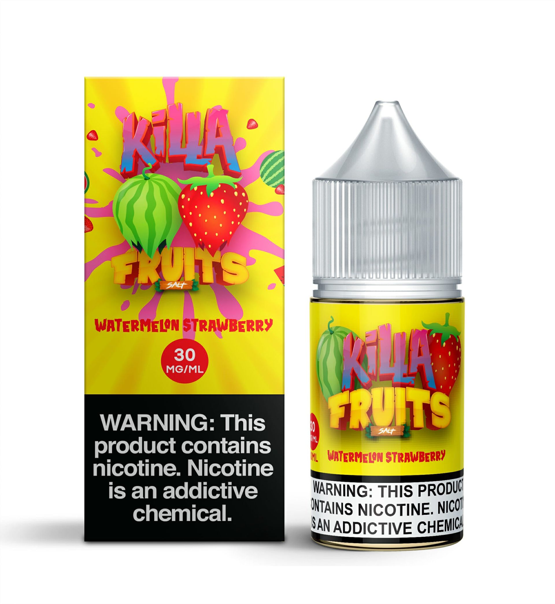 Watermelon Strawberry by Killa Fruits Salts Series 30mL with Packaging