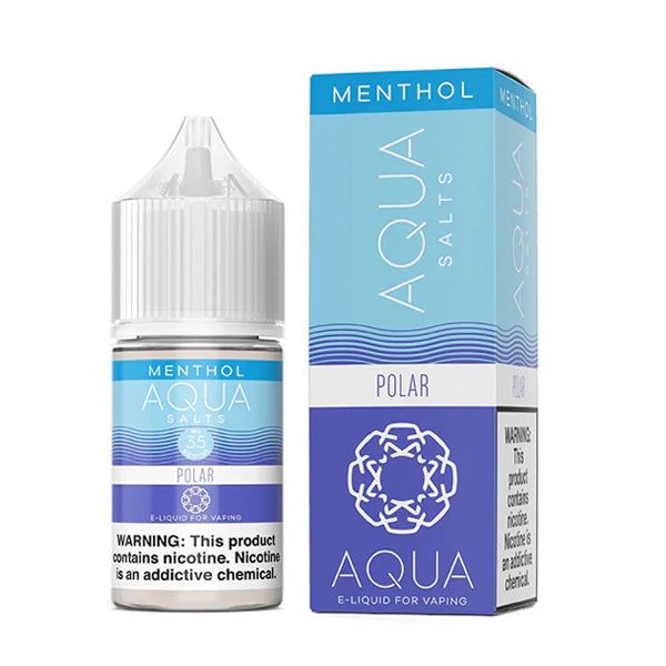 Aqua TFN - Polar Menthol - 30mL Salts with packaging