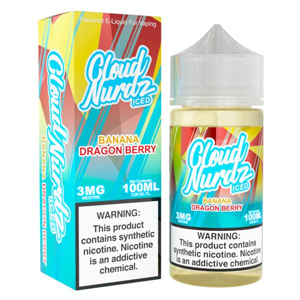 Banana Dragon Berry Ice | Cloud Nurdz | 100mL with packaging