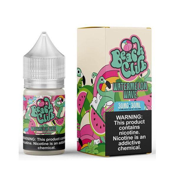 Beach Club - Watermelon Wave - 30mL Salts with packaging