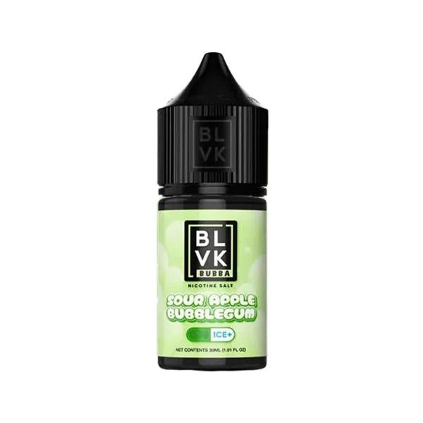 BLVK Bubba - Sour Apple Bubblegum - 30mL Salts bottle