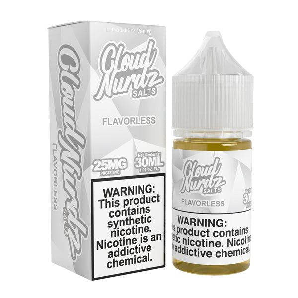 Cloud Nurdz TFN - Flavorless - 30mL Salts with packaging