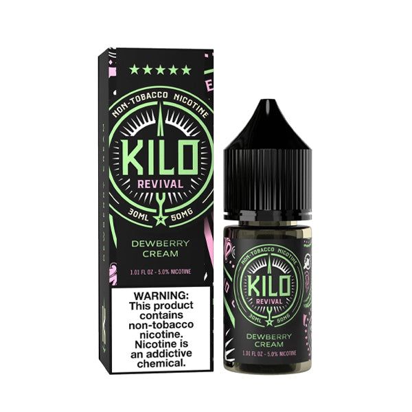 Kilo Revival TFN - Dewberry Cream - 30mL Salts with packaging