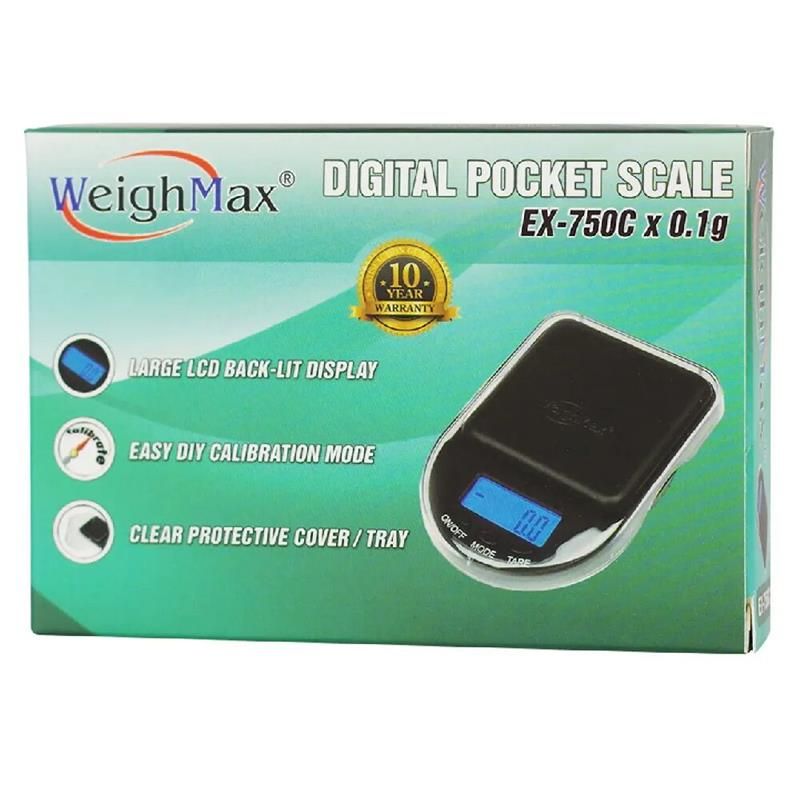 WeighMax Digital Pocket Scale EX-750C