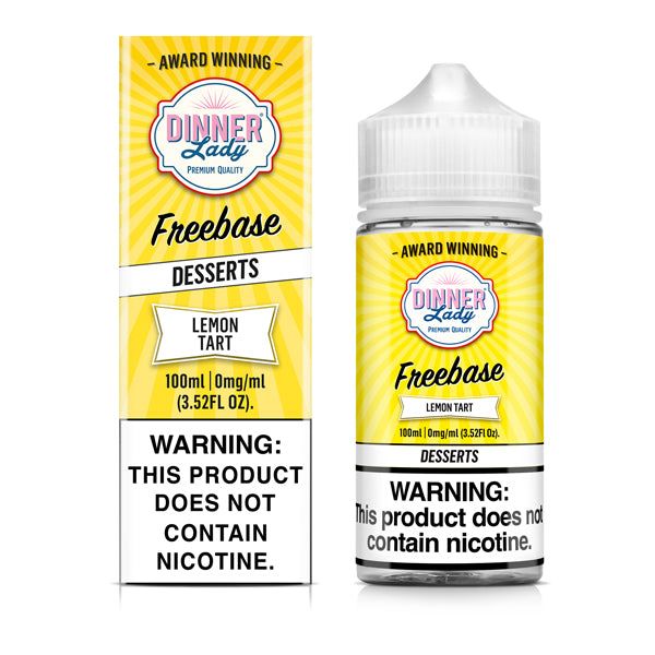 Dinner Lady - Lemon Tart - 100mL with packaging