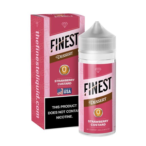 Finest Dessert Edition - Strawberry Custard - 100mL with packaging