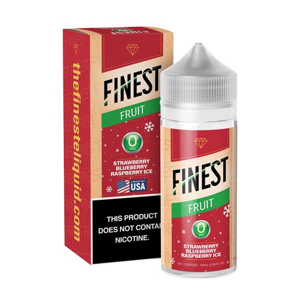 Finest Fruit Edition - Strawberry Blueberry Raspberry Ice - 100mL with packaging