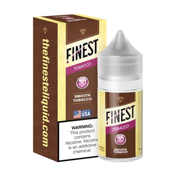 Finest Tobacco Edition - Smooth Tobacco - 30mL Salts with packaging