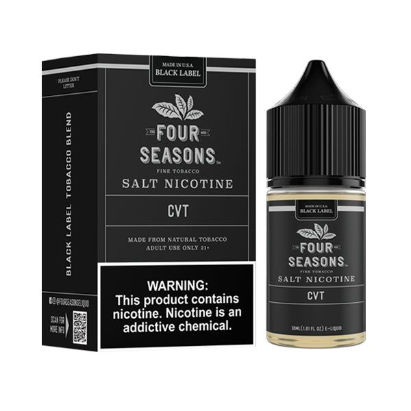 Four Seasons CVT 30mL Salts with packaging