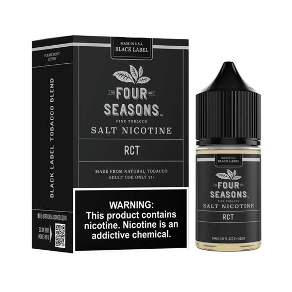 Four Seasons RCT 30mL Salts with packaging