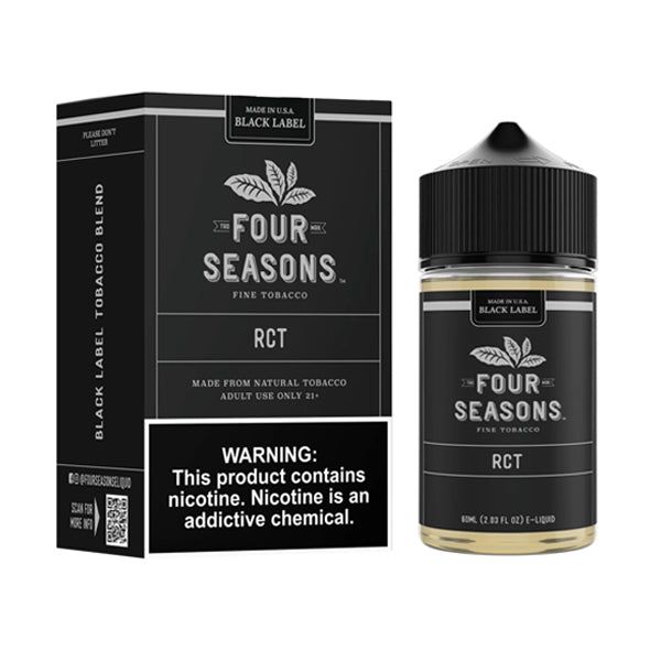 Four Seasons Black Label - RCT - 60mL with packaging