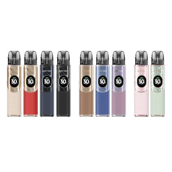 Geekvape Wenax Q2 Pod Kit group photo