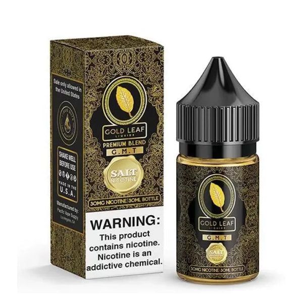 Gold Leaf - G.M.T. - 30mL Salts with packaging