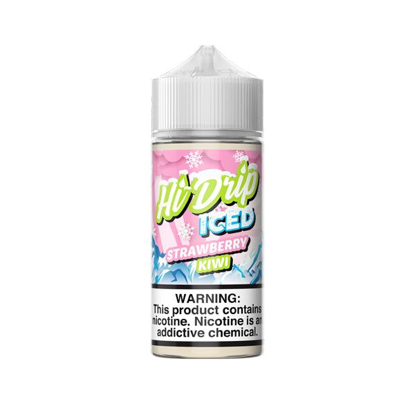 Hi-Drip - Strawberry Kiwi Iced - 100mL bottle