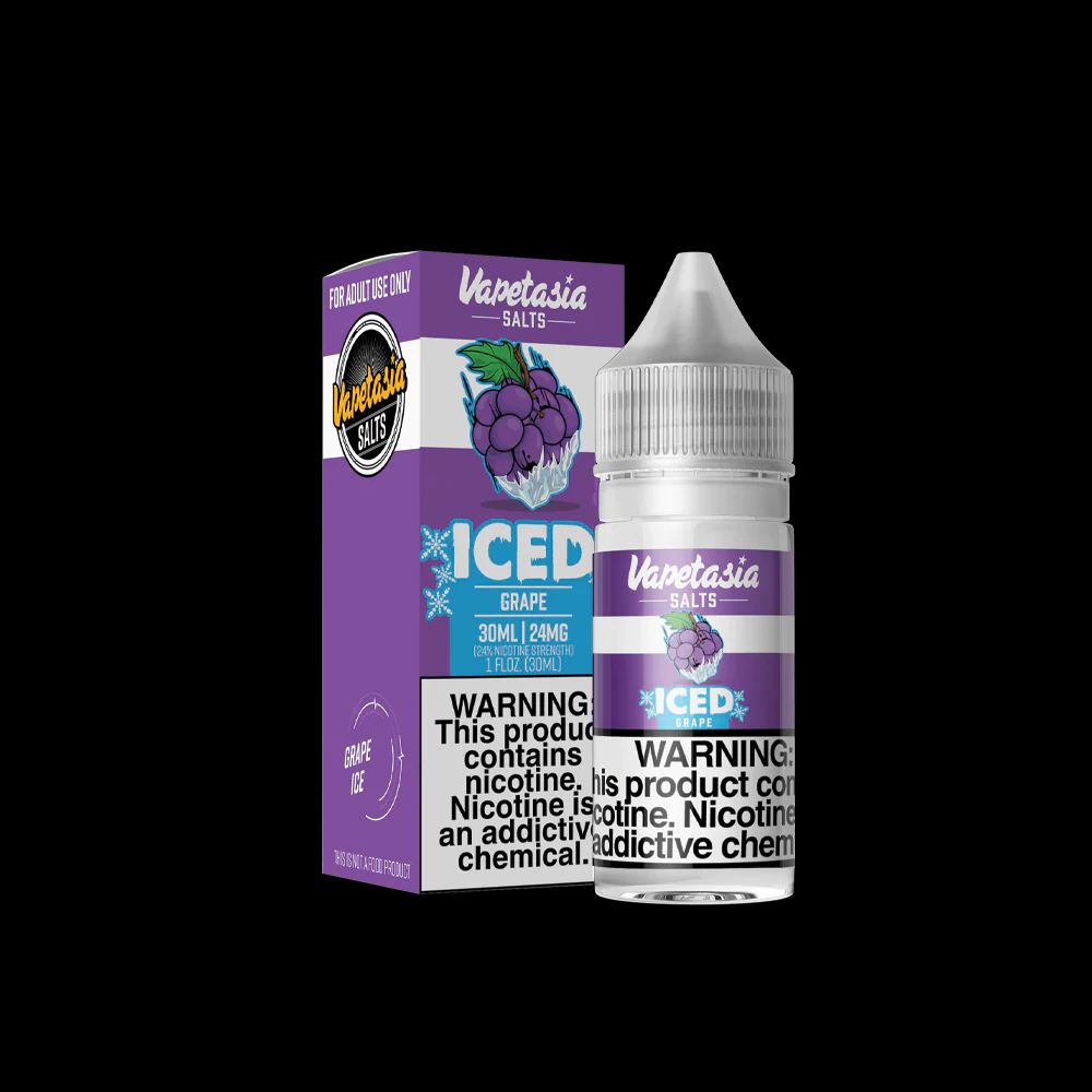 Killer Fruits Iced Grape by Vapetasia Salts Series 30mL with Packaging