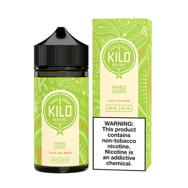 Kilo Revival TFN - Mango Guava - 100mL with packaging