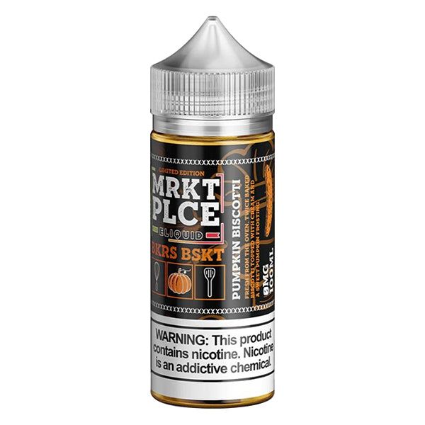 Pumpkin Biscotti by MRKT PLCE Series 100mL 0mg bottle