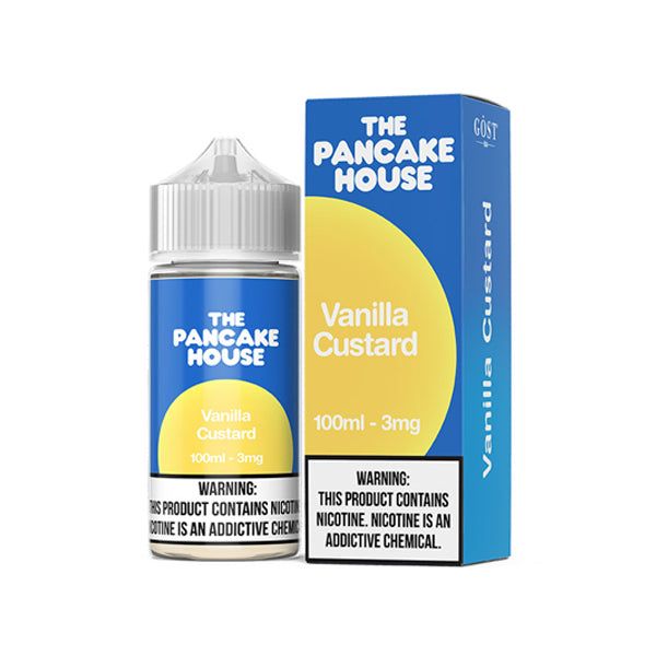 Pancake House - Vanilla Custard - 100mL with packaging