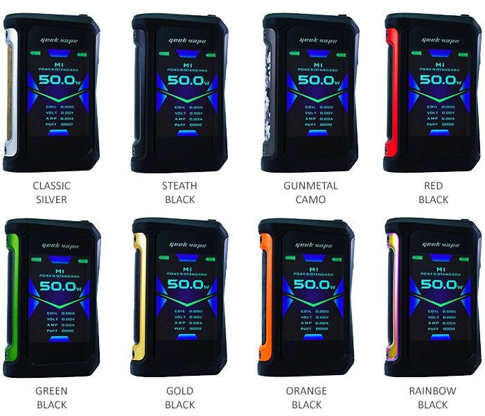 GeekVape Aegis X Mod 200w Group Photo