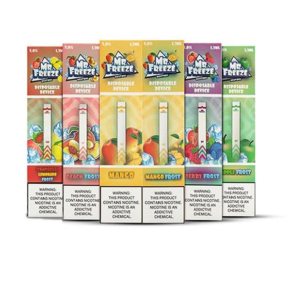 Mr. Freeze Max Disposable Device 5% (Individual) - 2000 Puffs Group Photo