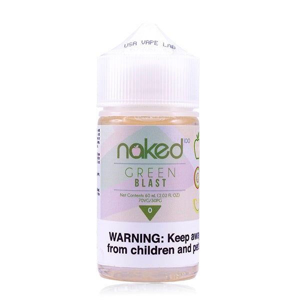 Melon Kiwi (Green Blast) by Naked 100 Series 60mL Bottle