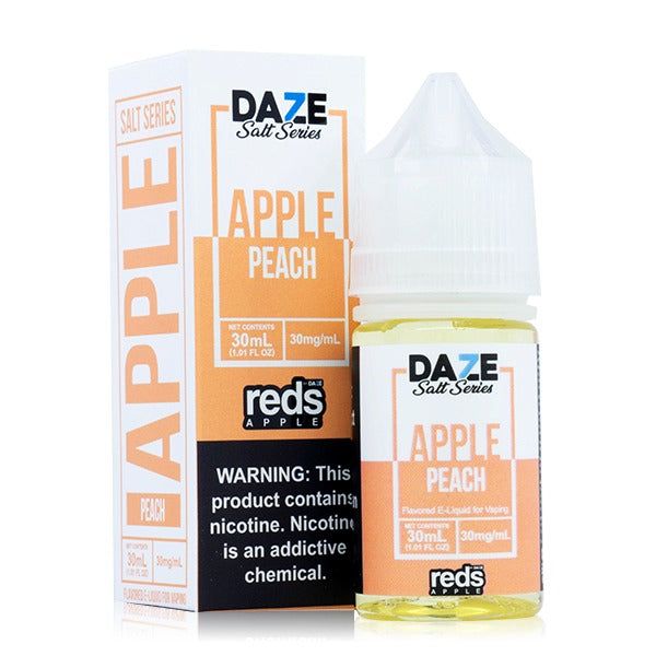 Reds Apple Peach by Reds Salt Series 30mL with Packaging