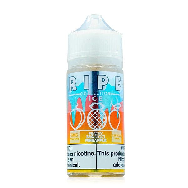 Peachy Mango Pineapple Ice by Vape 100 Ripe Series 100mL Bottle