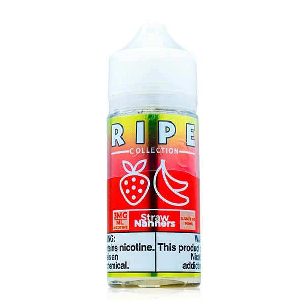 Straw Nanners by Vape 100 Ripe Series 100mL Bottle