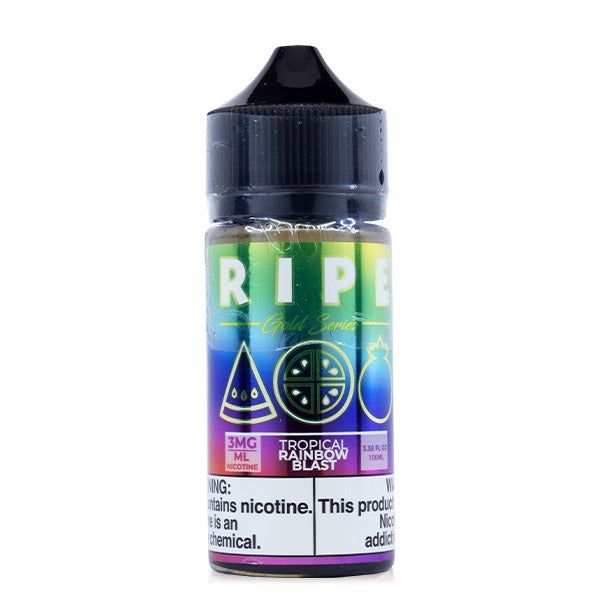 Gold Series Tropical Rainbow Blast by Vape 100 Ripe Series 100mL Bottle