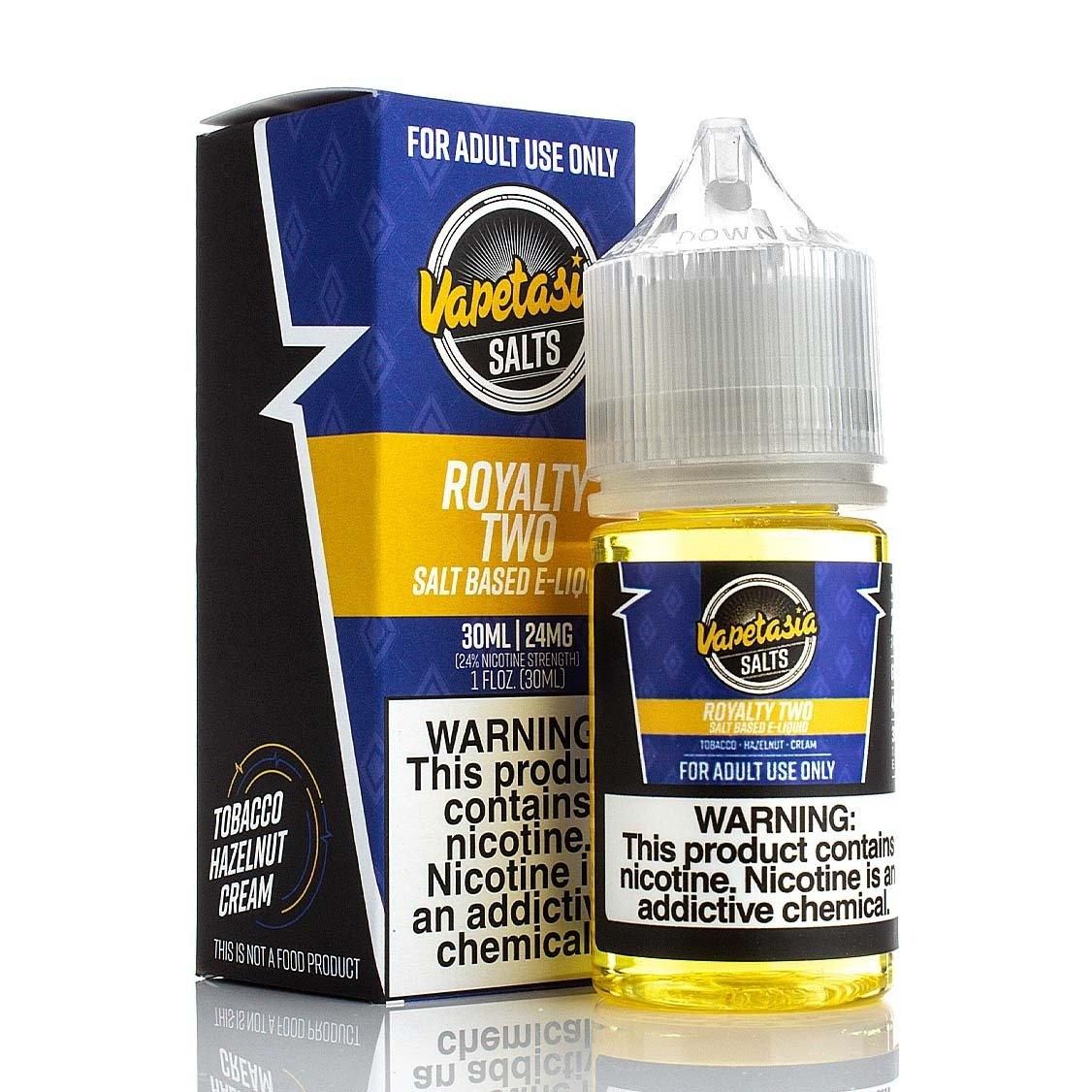 Royalty II by Vapetasia Salts Series 30mL with Packaging