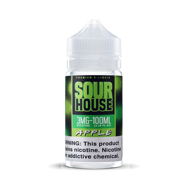Apple by Sour House E-Juice 100mL bottle