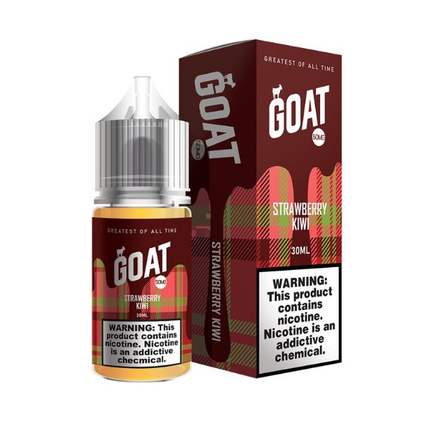 Strawberry Kiwi by Drip More GOAT Salt Series E-Liquid 30mL (Salt Nic) with Packaging