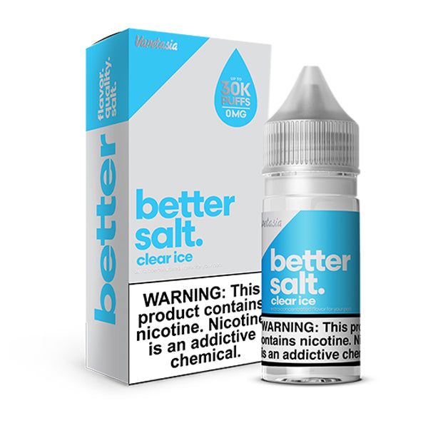 Better Salts - Clear Ice - 30mL Salts with packaging