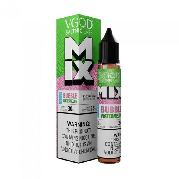 Iced Bubble Watermelon | VGOD Salt | 30mL with packaging