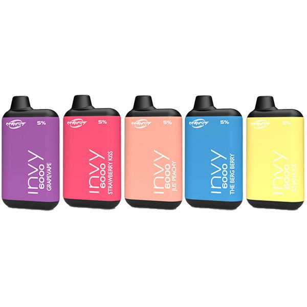Innevape – INVY 6000 Disposable | 6000 Puffs | 14mL | 50mg Group Photo