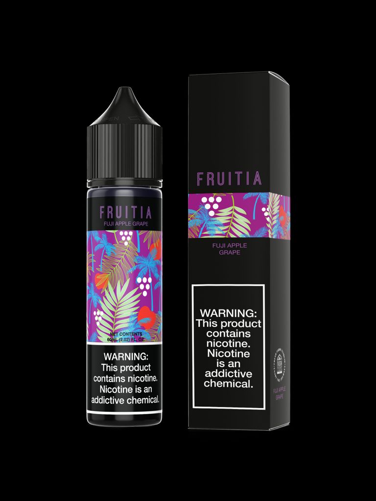 Fuji Apple Grape by Fruitia E-Liquid 60ml with Packaging