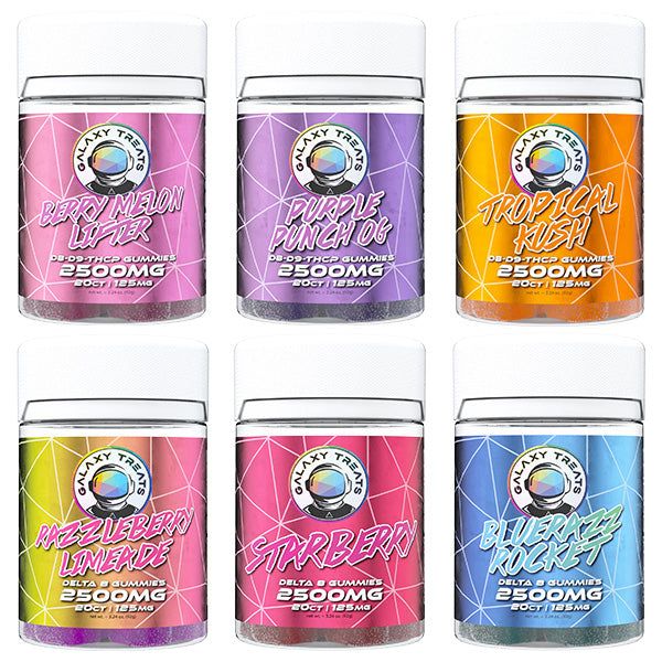 Galaxy Treats Moon Babies Gummies | 2500mg/20ct. Group Photo
