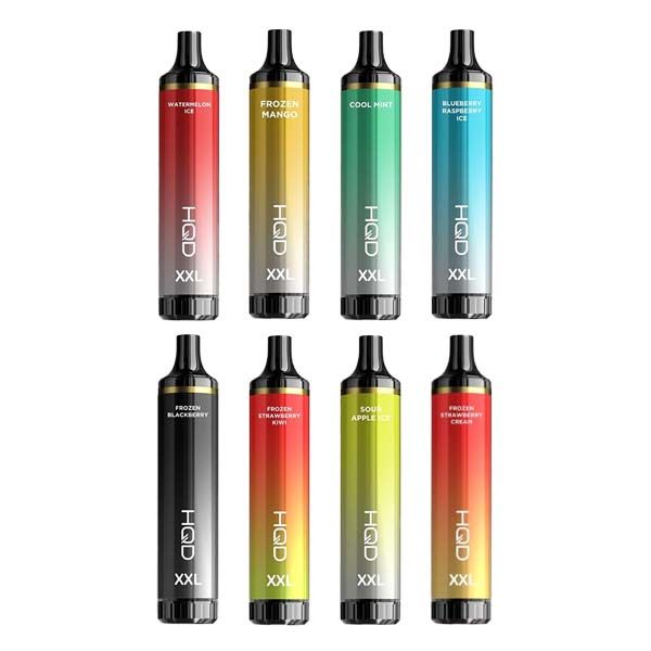 HQD XXL Cuvie Pro 4500 Puffs | 12mL Group Photo