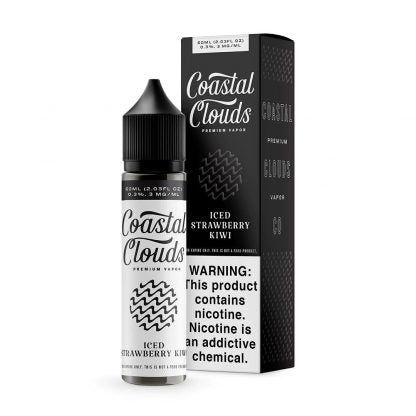 Iced Strawberry Kiwi by Coastal Clouds 60mL with Packaging
