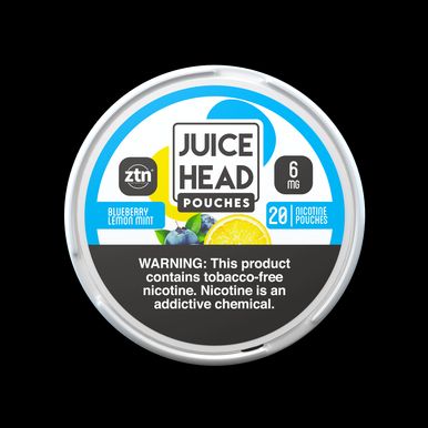Blueberry Lemon Mint by Juice Head ZTN Pouches 5-Cans