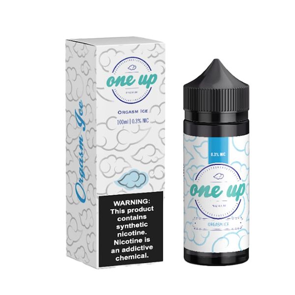 Orgasm Ice by One Up TFN E-Liquid 100mL (Freebase) with Packaging