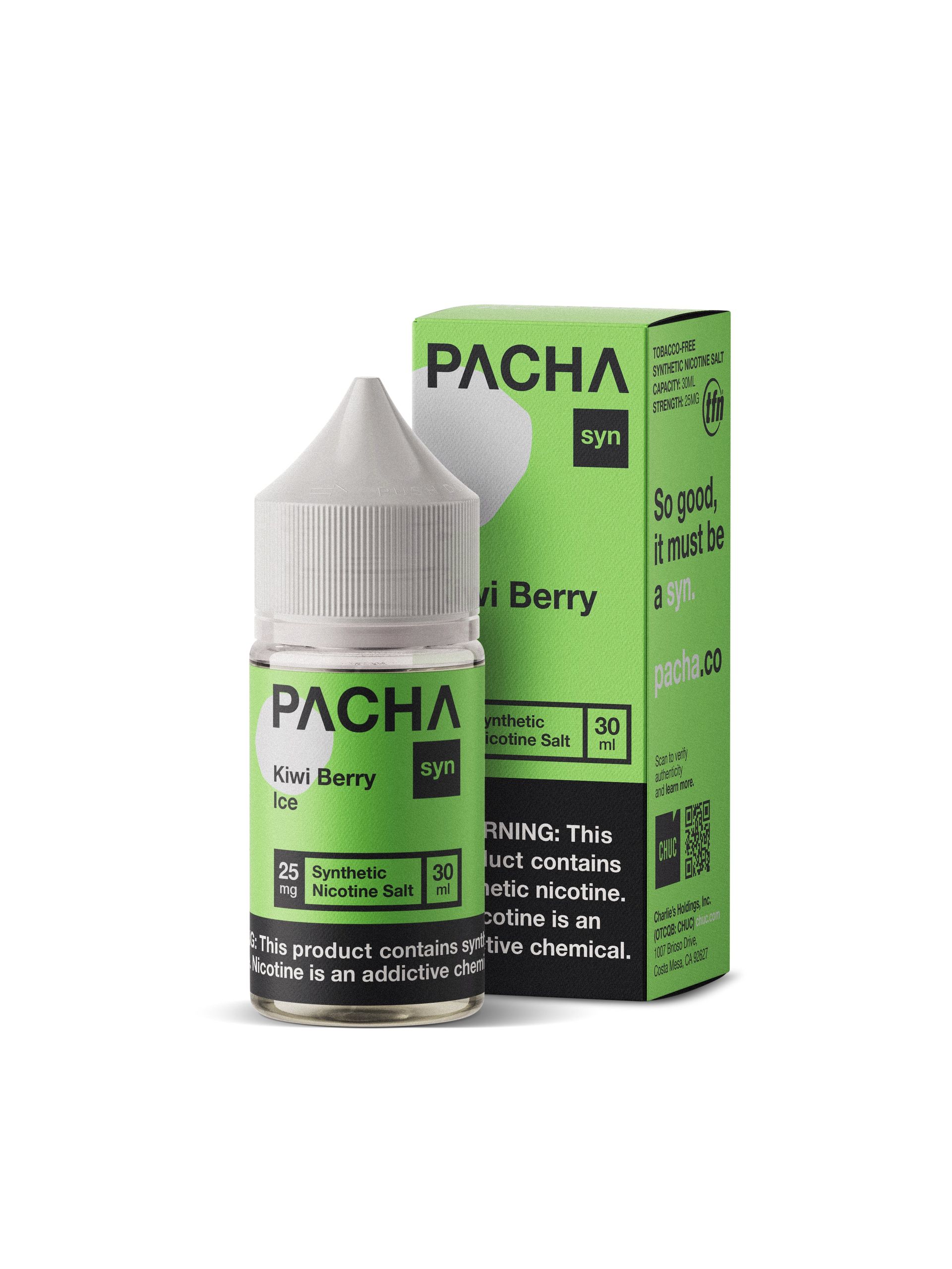 Kiwi Berry Ice by TFN Pachamama Salt Series 30mL with Packaging