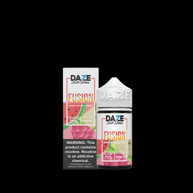Raspberry Green Apple Watermelon by 7Daze Fusion Salt 30mL with Packaging