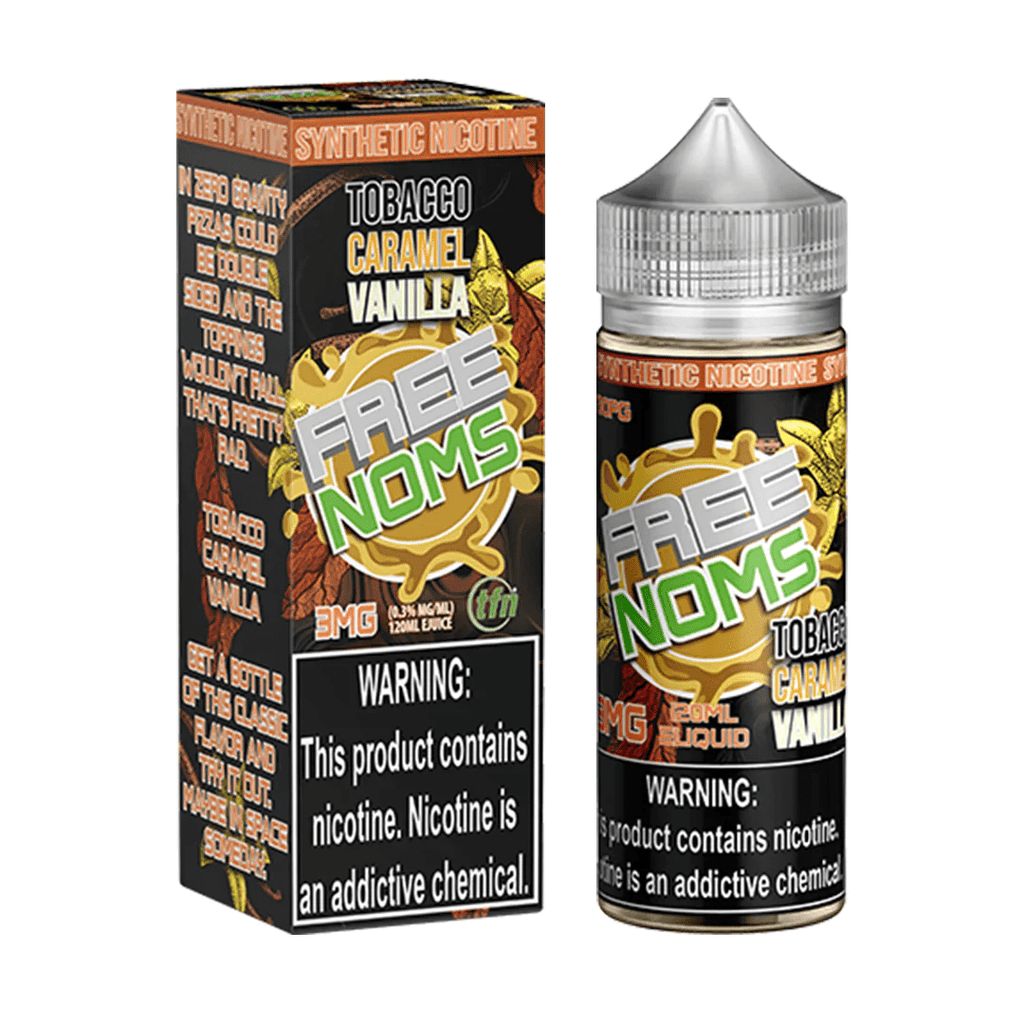 Tobacco Caramel Vanilla by Freenoms TF-Nic Series 120mL with Packaging