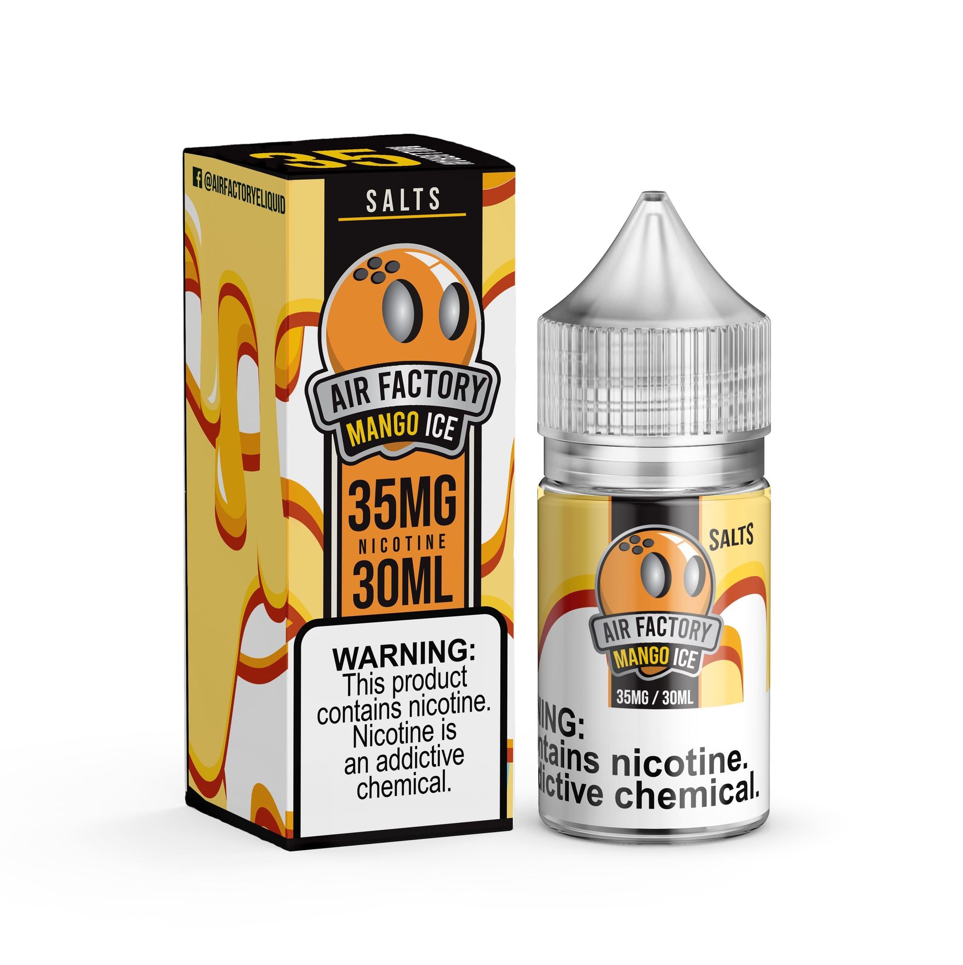 Mango Ice by Air Factory Salts Series 30mL with Packaging