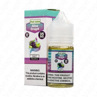 Aloe Grape by Pod Juice Salts Series 30mL with Packaging